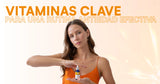Vitaminas clave para una rutina antiedad efectiva