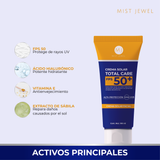 Crema Solar Total Care +50 FPS