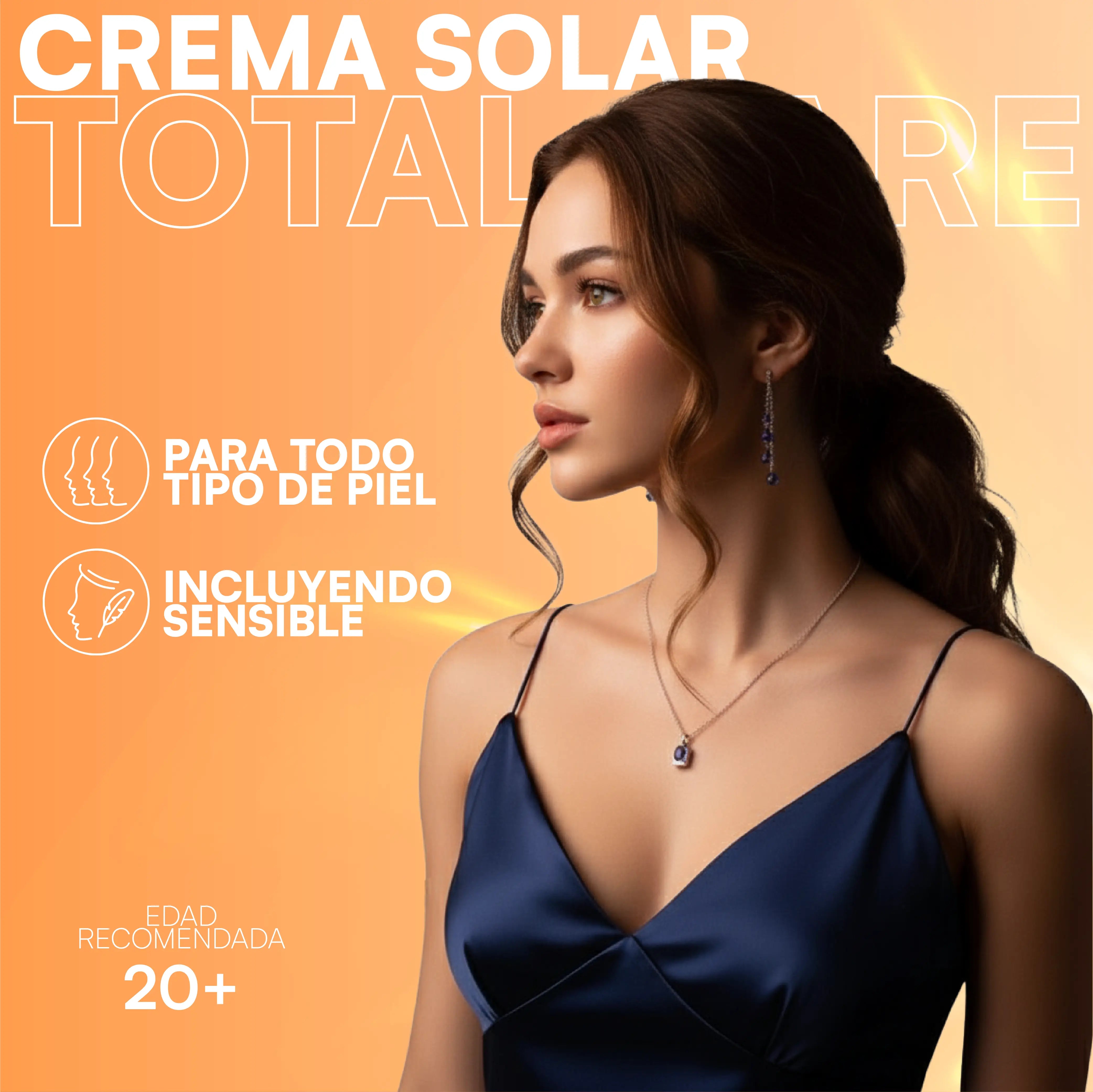 Crema Solar Total Care +50 FPS