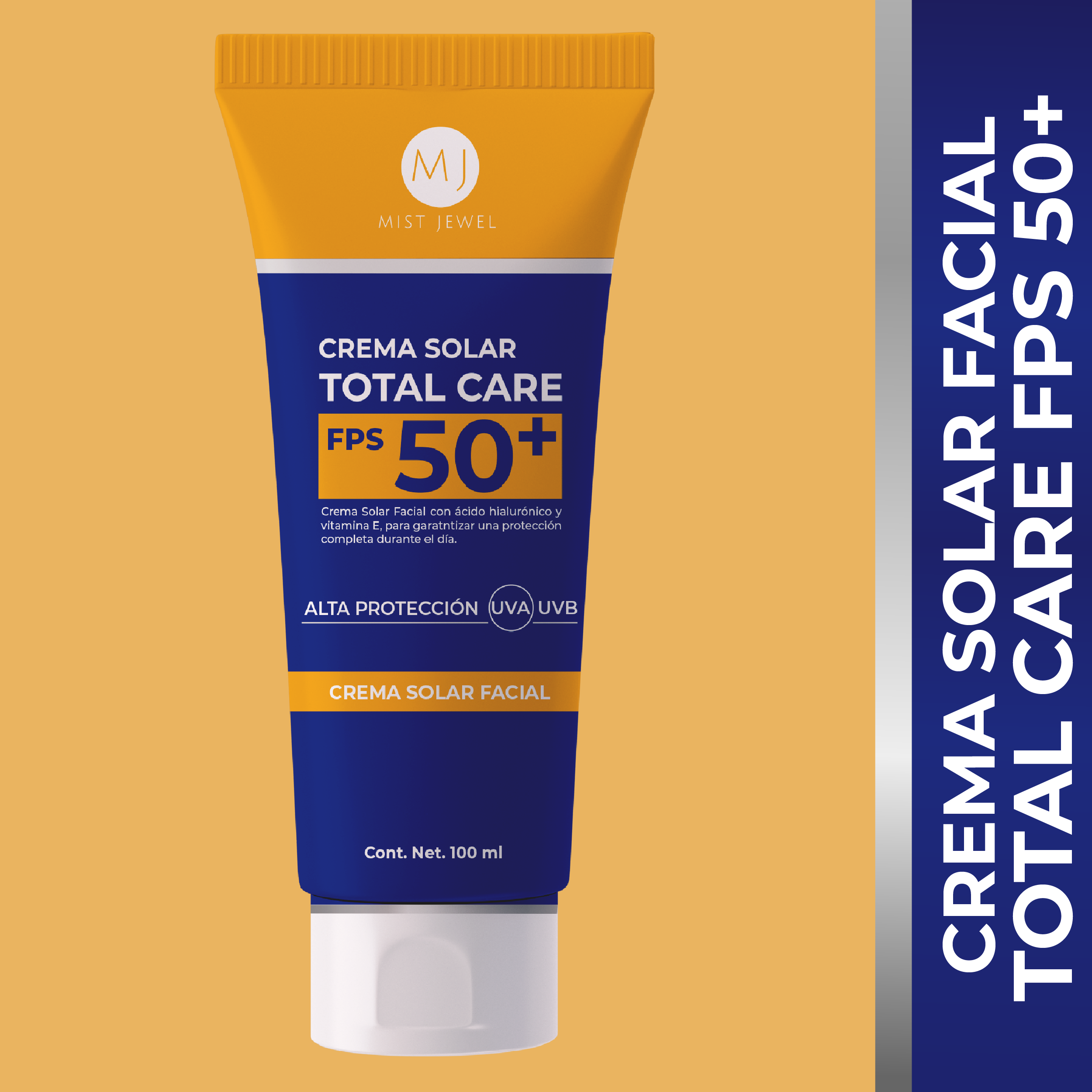 Crema Solar Total Care +50 FPS