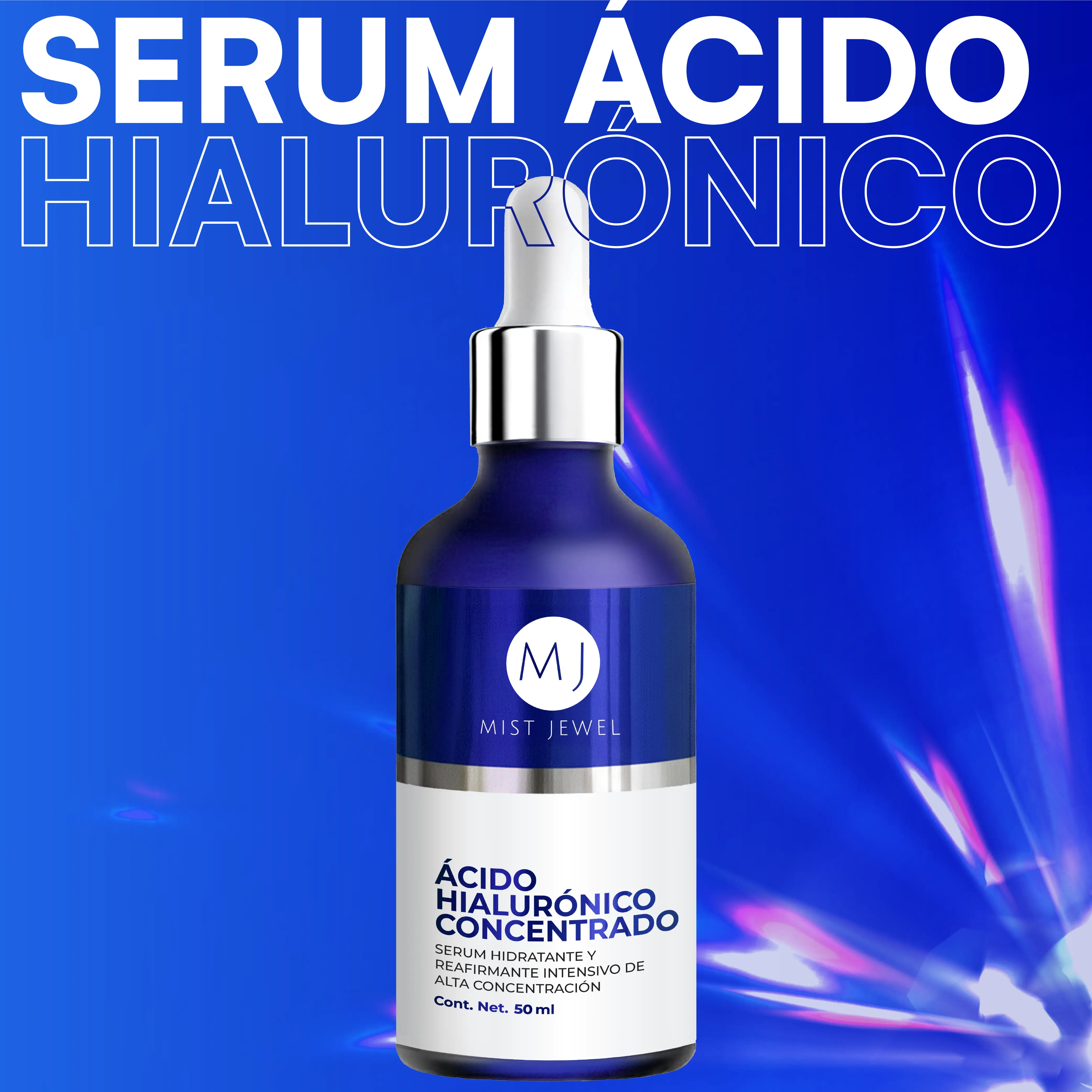 Ácido hialurónico facial serum para arrugas antiedad