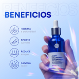 Ácido hialurónico facial serum para arrugas antiedad