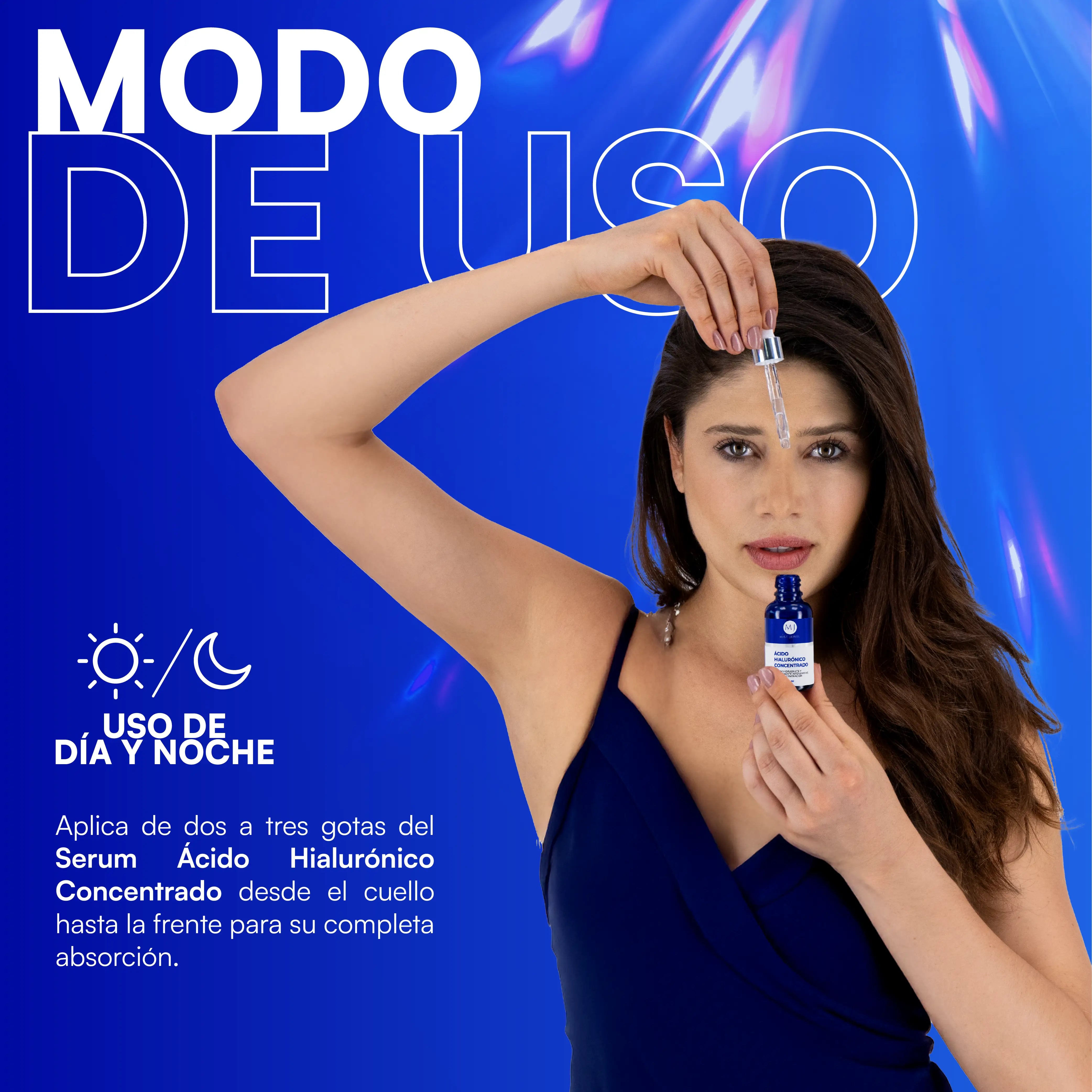 Ácido hialurónico facial serum para arrugas antiedad