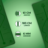 Tapete de Yoga 6mm - Verde