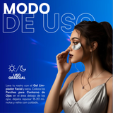 Parches para Contorno de Ojos Plata