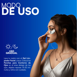 Parches para Contorno de Ojos Plata