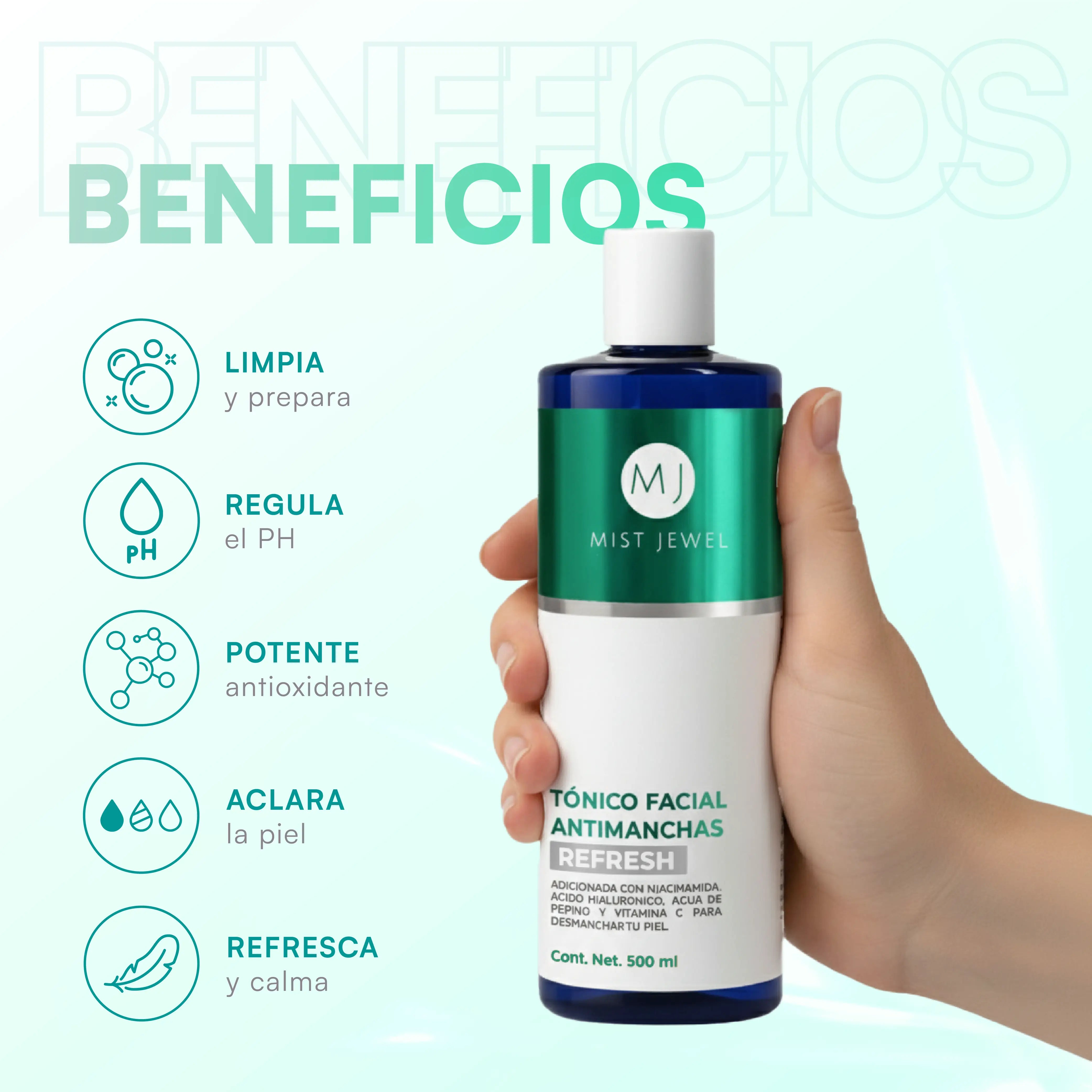 Tónico Facial Antimanchas Refresh