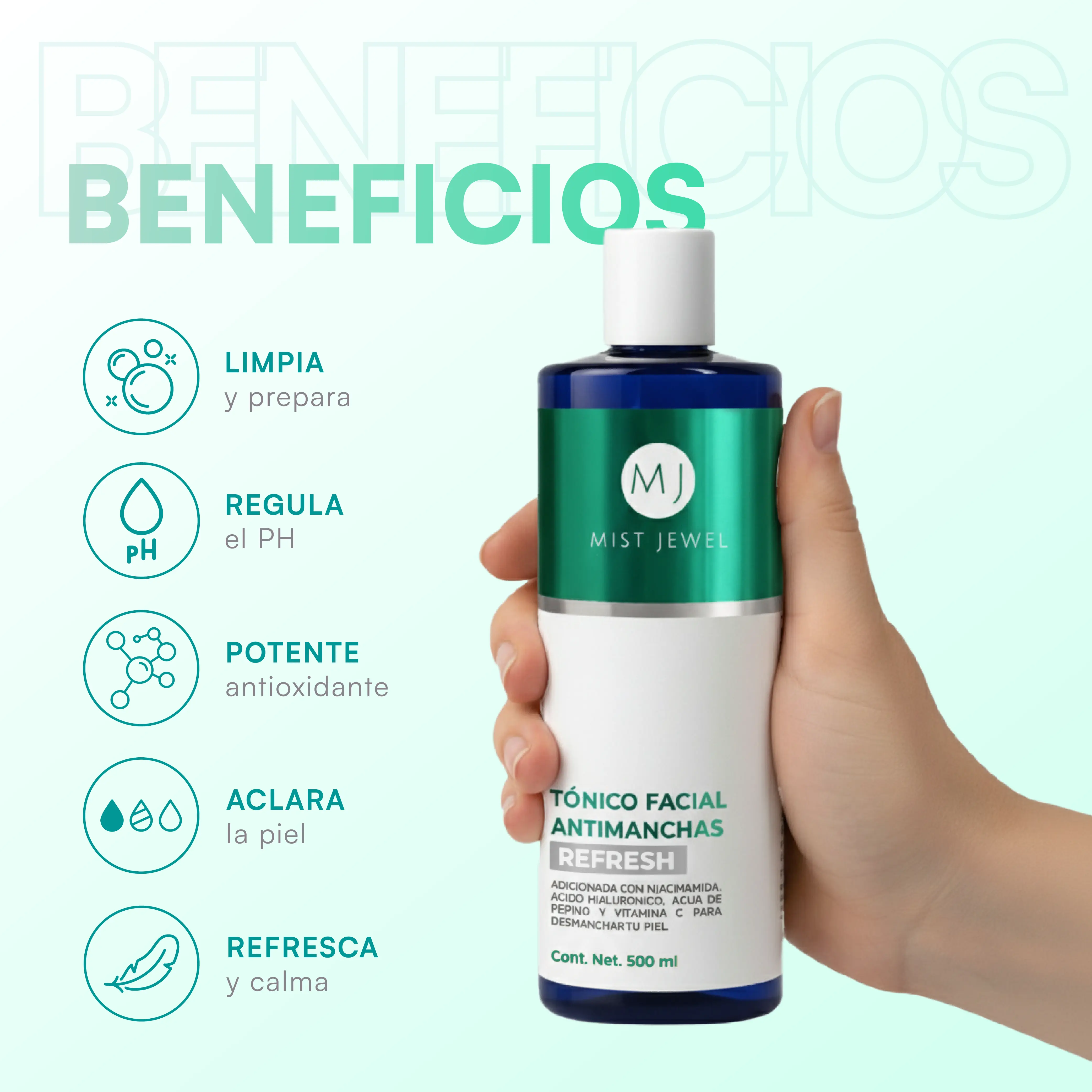 Tónico Facial Antimanchas Refresh