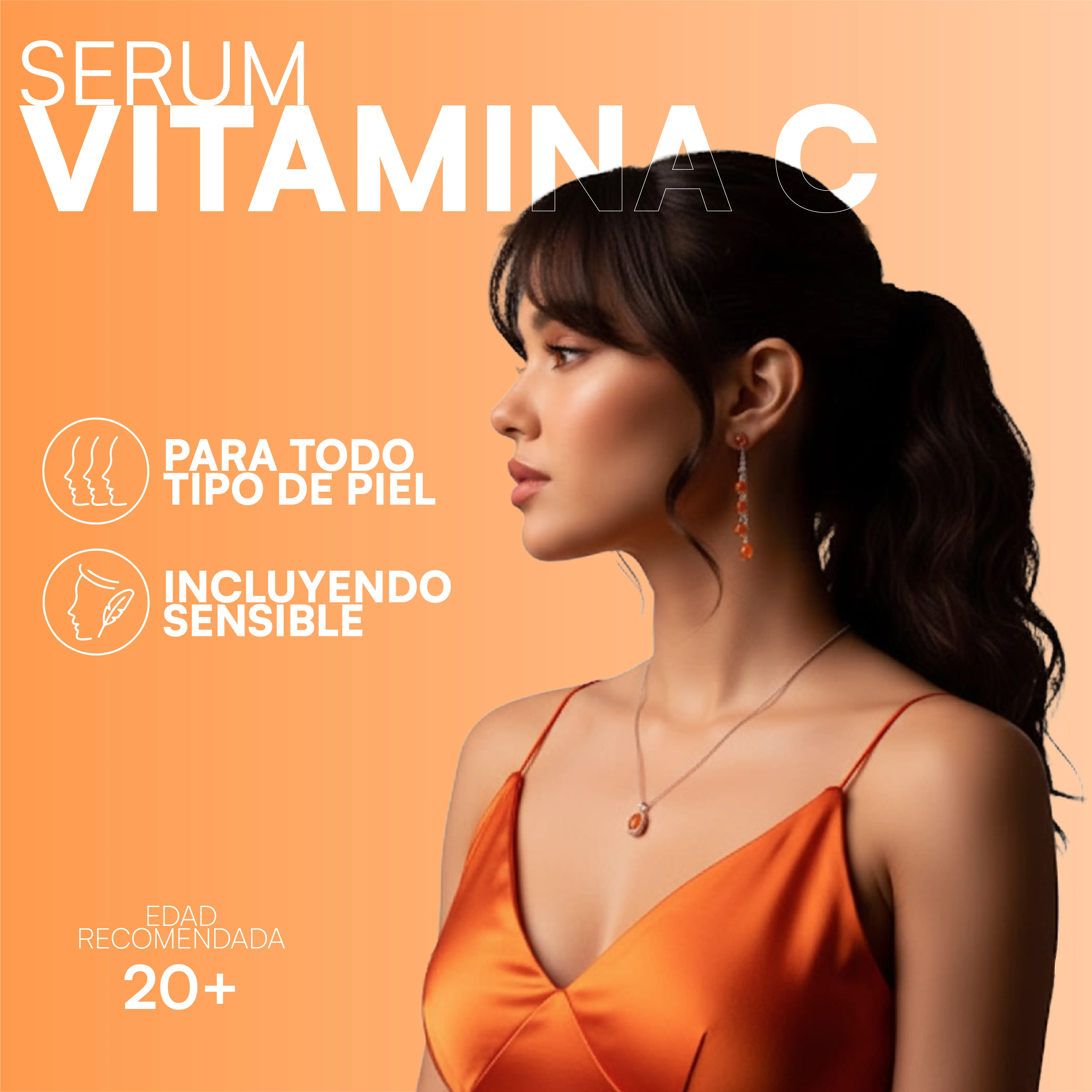 Serum Vitamina C + VIT E Alta Concentración Rejuvenecedor Antiedad