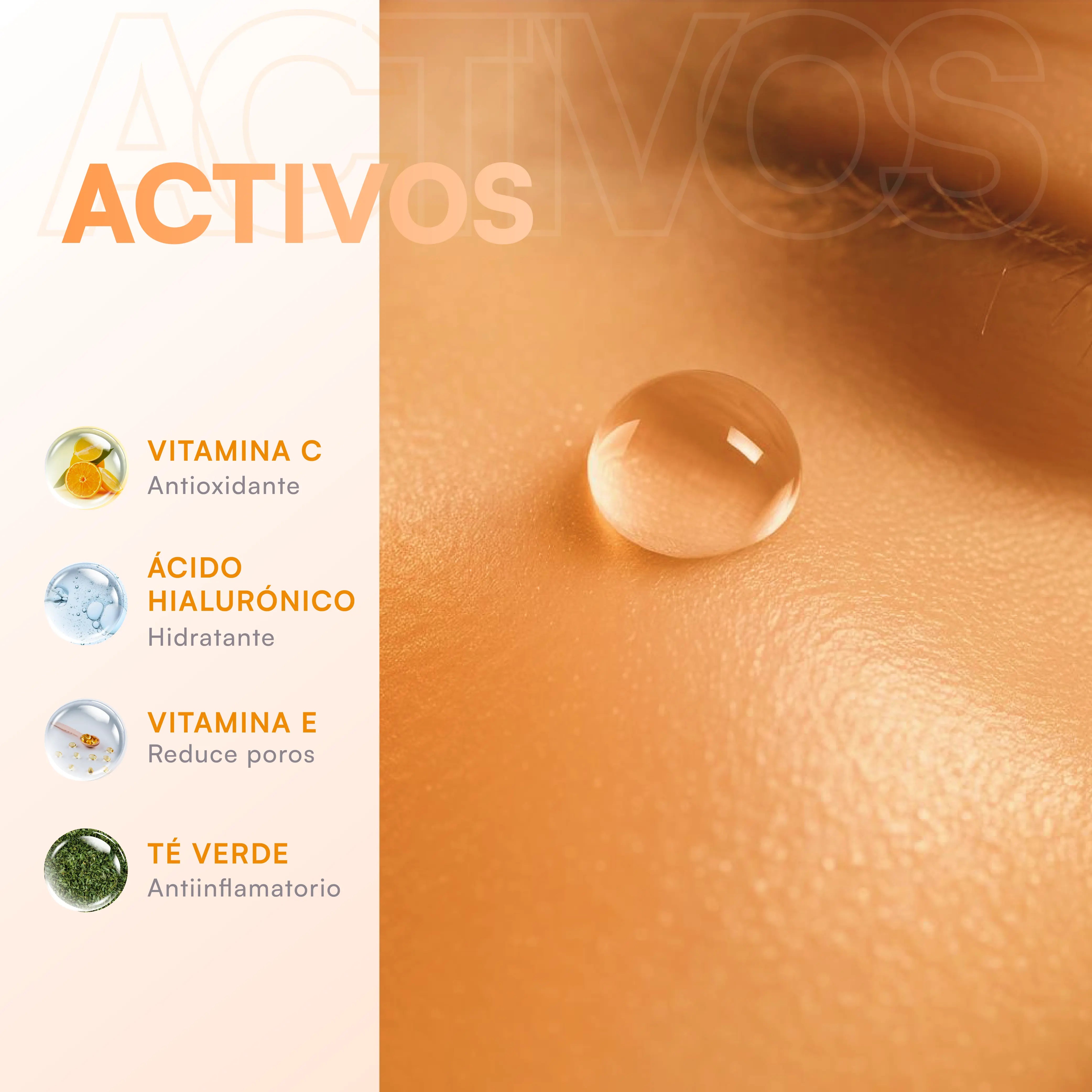 Serum Vitamina C + VIT E Alta Concentración Rejuvenecedor Antiedad