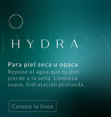 Línea HYDRA para piel seca u opaca: hidratación profunda. Conoce la línea